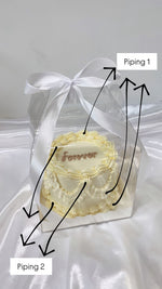 vintage bento cake