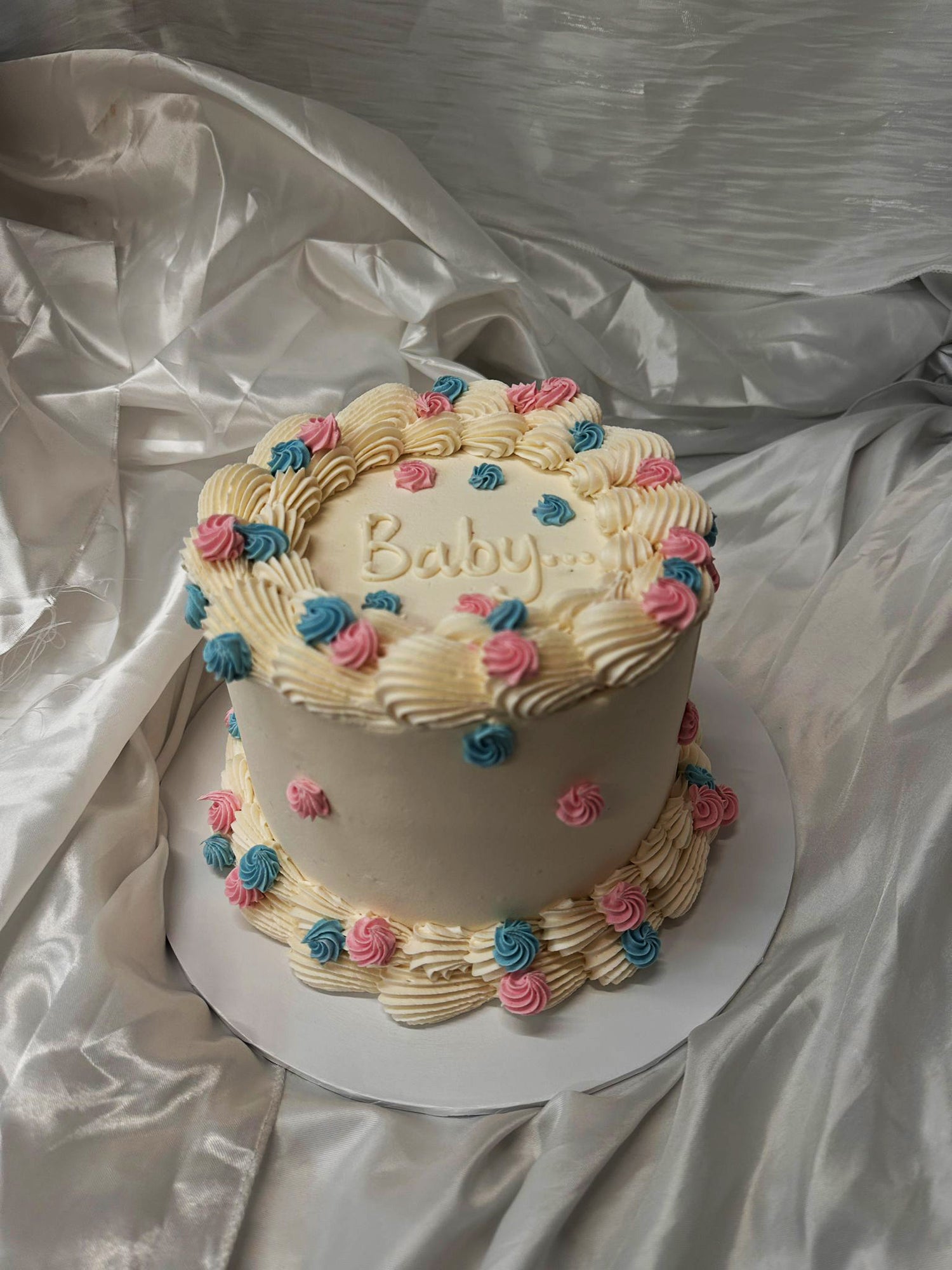 Gender Reveal Cake